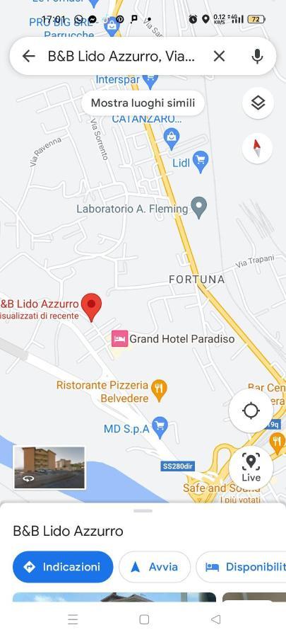 B&B Lido Azzurro Catanzaro Exterior photo